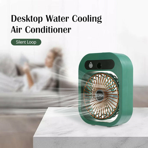 Portable Mist Fan USB Rechargeable Battery Desktop  Air Conditioning